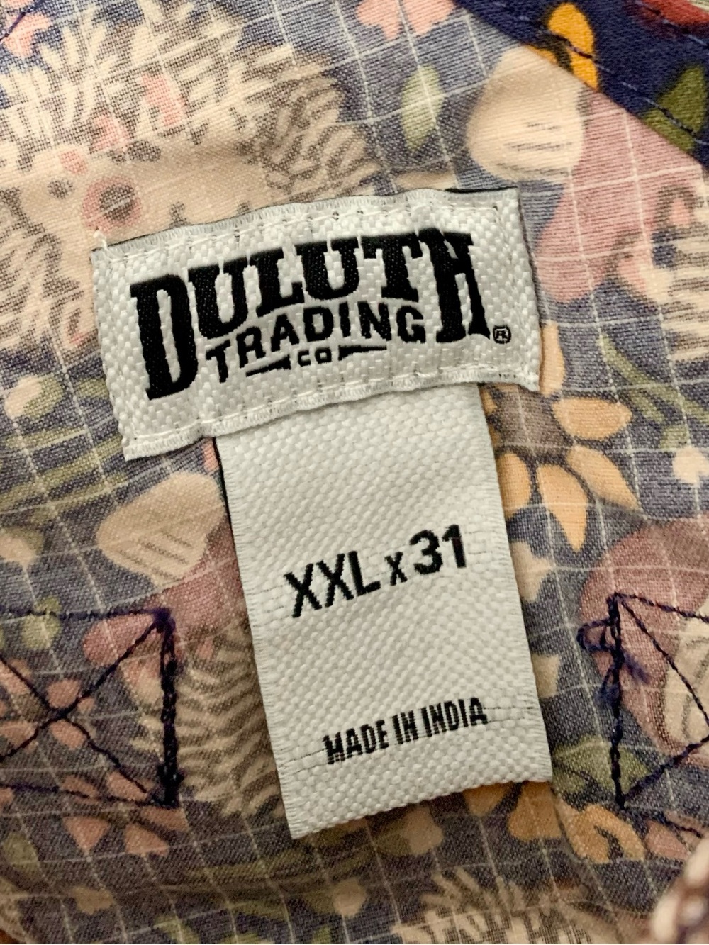 NWT Hedgehog Mushrooms Duluth XXL x31” Heirloom Gardening Bib Overalls Dusk Blue - Picture 6 of 7